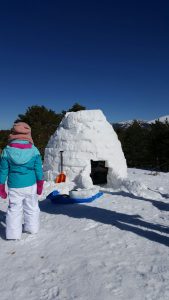 Actividades en la nieve para niños