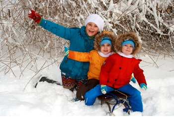 Actividades niños nieve