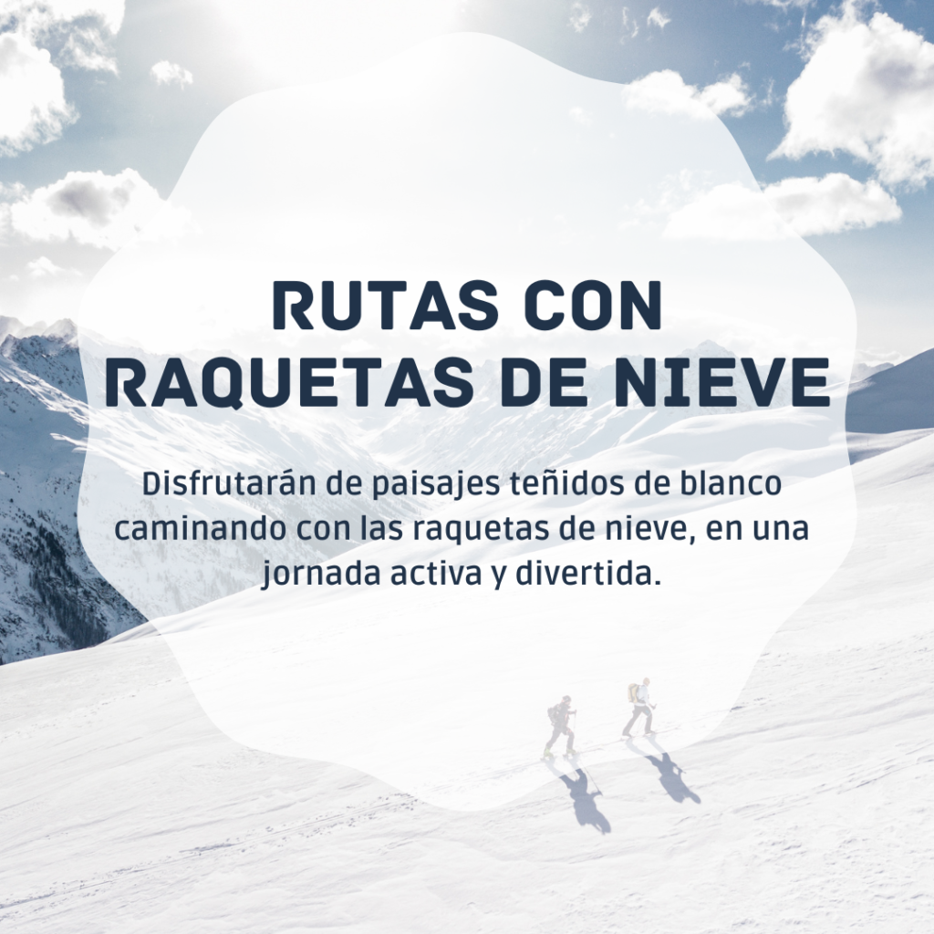 Rutas con raquetas de nieve en Madrid